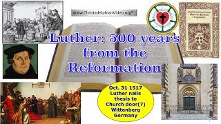 Martin Luther: 500 years on from the Reformation