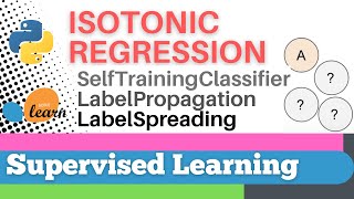 #92: Scikit-learn 89:Supervised Learning 67: Isotonic regression