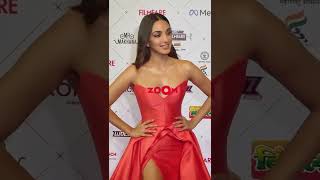 Kiara Advani looks GORGEOUS in an orange gown at 67th Filmfare Awards #shorts #kiaraadvani