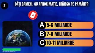 Poți Răspunde Corect la Aceste 20 Întrebări de Cultură Generală din Populațiile Lumii?