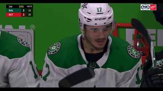 Flint Firebird Nick Caamano NHL Debut for Dallas Stars against Detroit Red Wings