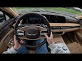 2024 genesis g90 3.5t e supercharger pov test drive binaural audio