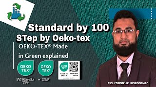 STANDARD 100 by OEKO-TEX® |  STeP by OEKO-TEX® | Part-01 | MD. Mahfuz Khandaker | ZMS Learning Hub.