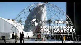 Pacific Domes Projection Theater at CES, 360 Immersive projection – VIDEO