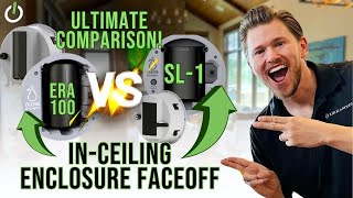 Ultimate In-Ceiling Enclosure Showdown: Sonos Era 100 vs. SL, Play 1 \u0026 One!