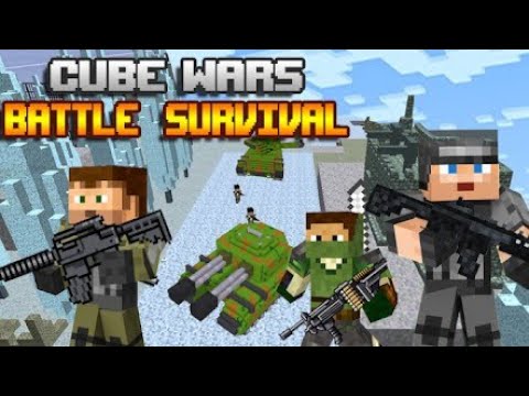 Cubes War Battle Survival Gameplay Trailer Android Youtube