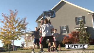 Lifetime 44'' Streamline Basketball System | Model 1268 | Features \u0026 Benefits Video