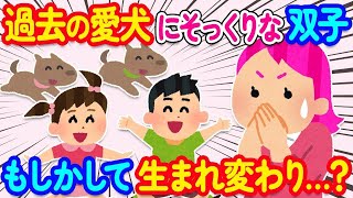 【2chほのぼの】産まれてきた双子の子供たちが飼っていた犬だとしか思えないから観察を続けてみたら…