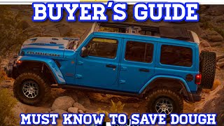 Jeep Wrangler Build and Price: Your Guide to save thousands and Don't be FOOLED info!