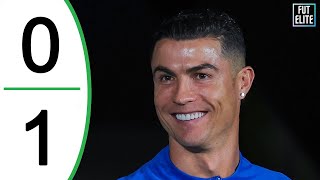 Cristiano Ronaldo | Damac vs Al Nassr 0-1 Highlights & Goals 2024