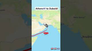 Ferrying from Athens to Dubai #athens #dubai