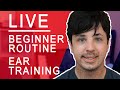 🔴 Beginner Practice Routine and Ear Training Tips