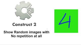Construct 2 - One Trick Everyday. (Season2) #14 - Show random images with no repetition