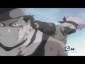 Kakashi vs Zabuza, Haku died voluntarily at the hands of Kakashi to protect Zabuza English Sub