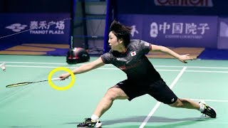 【バドミントン】女子バドミントンの天才！山口茜のスーパープレイ！！【衝撃】akane yamaguchi 【badminton】