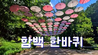 라멘교 아름다운 길 강원도 정선 드라이브 함백 조동리 운탄고도 함백역 여행  드론 잠깐쉼 4K BGM