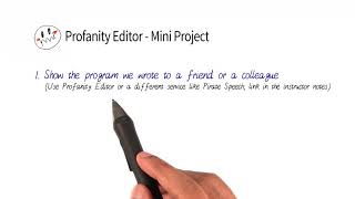 Lesson 2c (Use Classes)_Profanity Editor | 18. Profanity Editor Mini Project | Python Programming