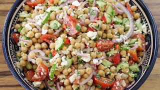 Healthy Chickpea Salad Recipe