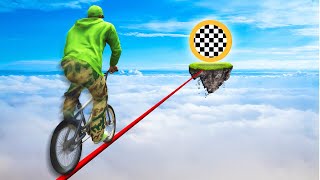 ONLY 0.1% OF ALL PLAYERS CAN FINISH THIS TIGHTROPE! (GTA 5 Funny Moments)