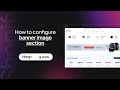 Hongo Shopify Theme - How to configure banner image section?