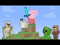 Peppa vs Minecraft Animation