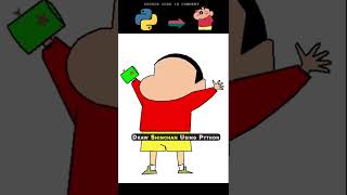 Shinchan Using Python || Python turtle #pythonlibraries #coding #programming