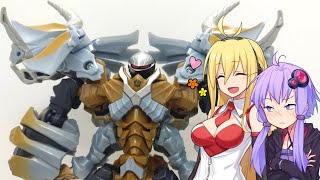 【TF玩具簡易解説】ゆかりさんたちとトリケラトプス【TLK：ダイノボット スラッグ】