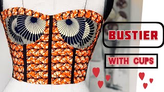 HOW TO | BUSTIER TOP PATTERN TUTORIAL |  CORSET PATTERN | CILLA SI