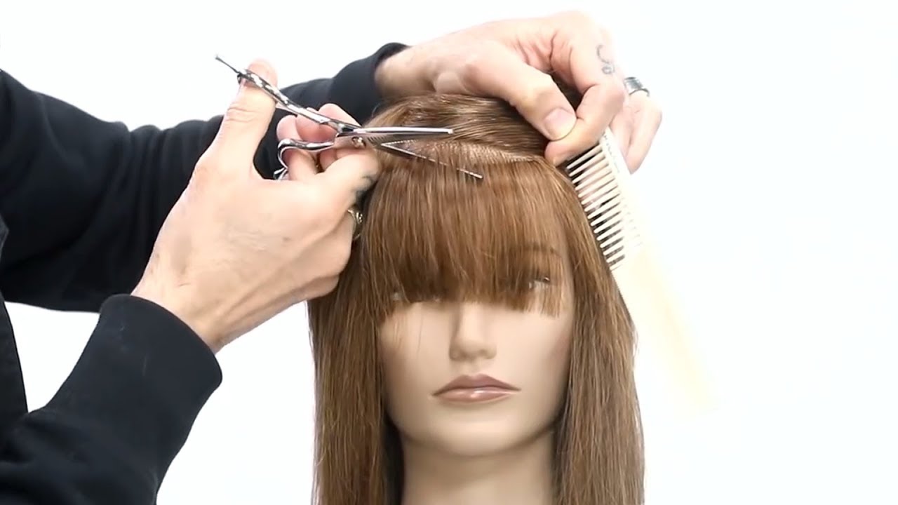 Tricks For Cutting Perfect Bangs Youtube