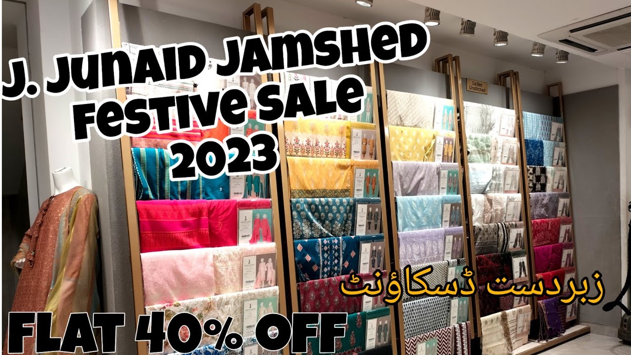 J. Junaid Jamshed Sale - Grand Festiv Sale - Junaid Jamshed Flat 40% ...