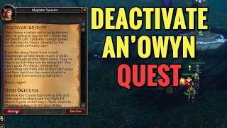 Deactivate An Owyn Quest Wow Tbc