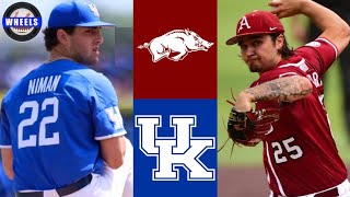 #2 Arkansas vs #8 Kentucky Highlights (G2) | 2024 College Baseball Highlights