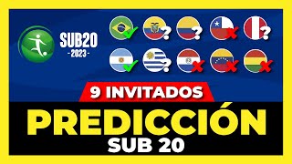 9 Canales Invitados: Predicción del Sudamericano Sub20 Colombia 2023🏆