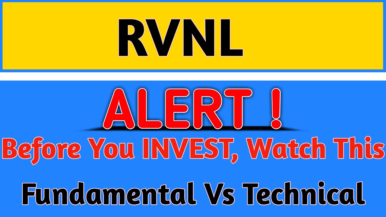 Rvnl Share Analysis । Rail Vikas Nigam Ltd Share🔴Rvnl Share Latest News ...