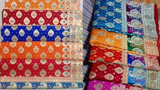 Silk Banarasi Saree Bridals Fancy Style // Manufacturer In Varanasi