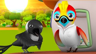 காகம் மற்றும் மருத்துவர் - Crow and the Doctor Tamil Story 3D Animated Moral Story Kids Tales