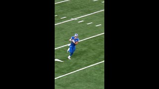 Sam LaPorta with a 45-yard touchdown catch from Jared Goff vs. Atlanta Falcons