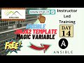 Ansible Jinja2 Template and Ansible Magic Variables | Ansible Tutorial for Beginners | ILT | Part 14