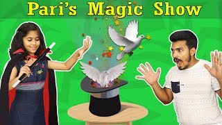 Wow Pari Doing Magic Show | Very Easy Magic Tricks