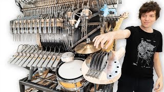 How To Hit Bass Strings With Marbles - Marble Machine X #110