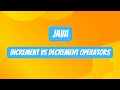 Java Increment vs. Decrement Operators: Beginner's Guide