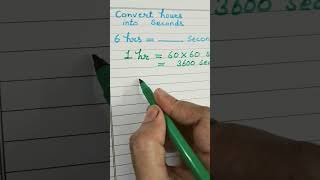 convert hours into seconds#mathstricks #primefactorisation #mathematics