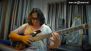 Geneberg B5 Headless Bass 5 Strings Play with Track by Keng-Bassist