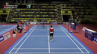 Match point - Aliye Demirbag vs Wen Yu Zhang - WS, Final - Ukraine Open 2022