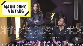 [ Vietsub + Lyric ] Charlie Puth ft. Selena Gomez - We Don't Talk Anymore (COVER)