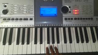 Kaala whistle theme music in keyboard