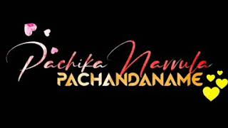 Sakhi-pachandaname pachadaname lyrical song female version black screen lyrics 🖤 WhatsApp status 💖