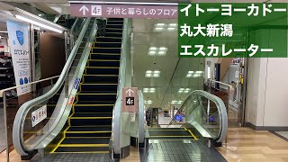 イトーヨーカドー丸大新潟 上りエスカレーター【HITACHI】