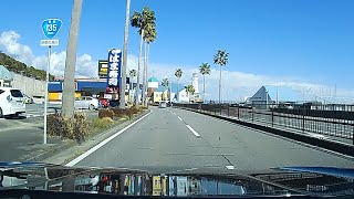 【drive】国道135号全線走破／静岡県下田市→神奈川県小田原市