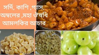 এইভাবে বানান আমলকি আচার সর্দি কাশি গ্যাস অম্বলের মহা ঔষধি no chemical#cooking #food #gita #recipe